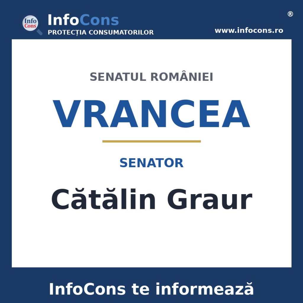 Senatul României și senatorul Cătălin Graur – InfoCons te informează