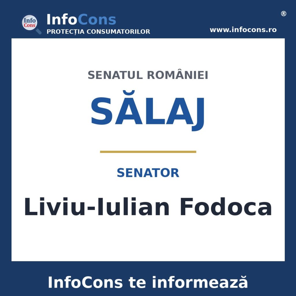 Senatul României și senatorul Liviu-Iulian Fodoca – InfoCons te informează