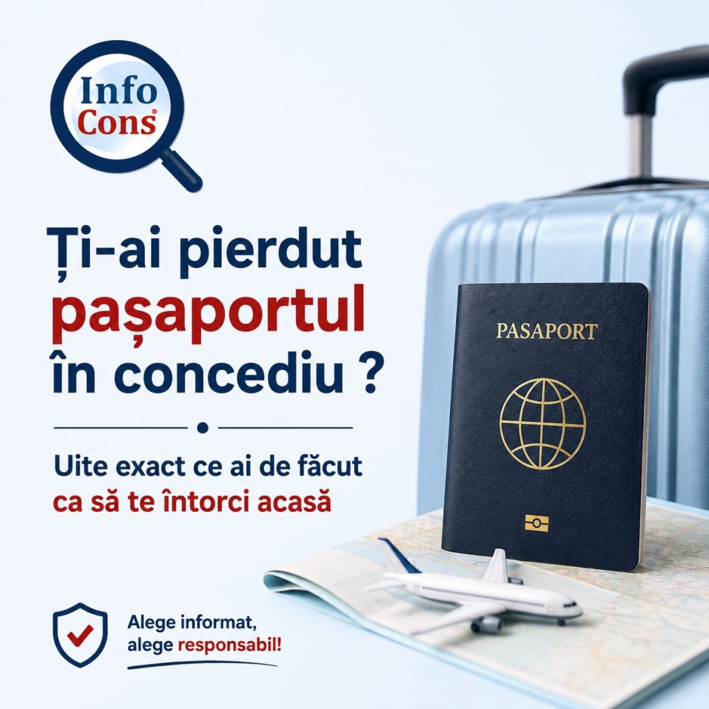 Ți-ai pierdut pașaportul în concediu ? Uite exact ce ai de făcut ca să te întorci acasă