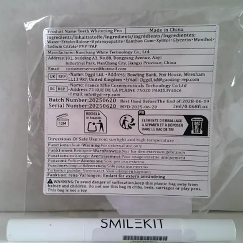 Smilekit - Pix pentru albirea dintilor