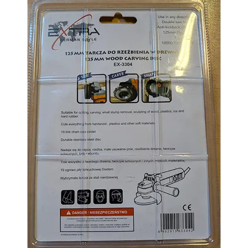 Extra - P&acirc;nză de ferăstrău circular pentru polizor unghiular