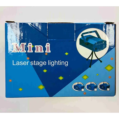 Proiector cu laser albastru.
