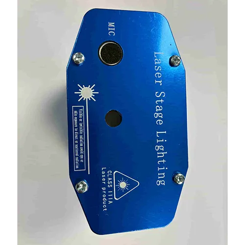 Proiector cu laser albastru.