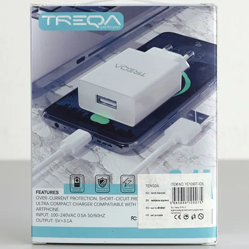 TREQA - &Icirc;ncărcător USB