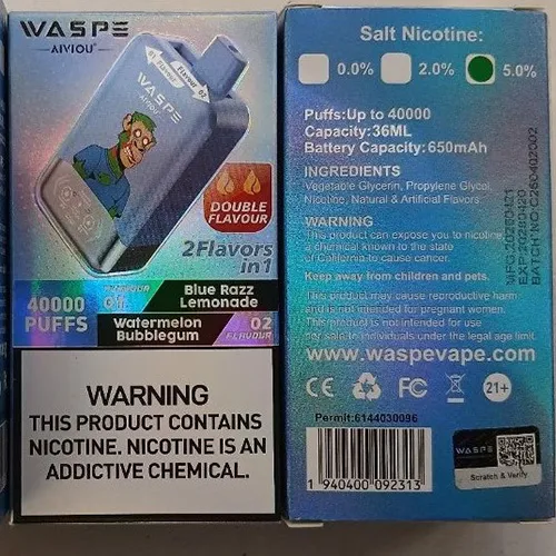 WASPE AIVIOU - Tigara electronica de unica folosinta