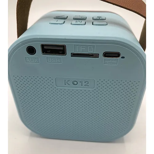 Set Karaoke cu două microfoane wireless și un cablu USB.