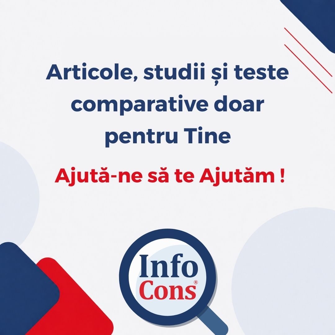 Articole, studii și teste comparative doar pentru Tine - Ajută-ne să te Ajutăm !
