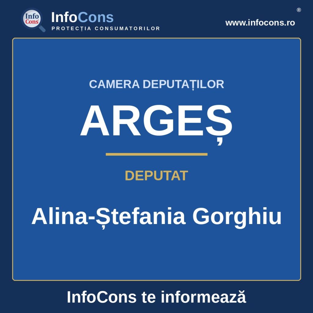Camera Deputaților și deputata Alina-Ștefania Gorghiu &ndash; InfoCons te informează