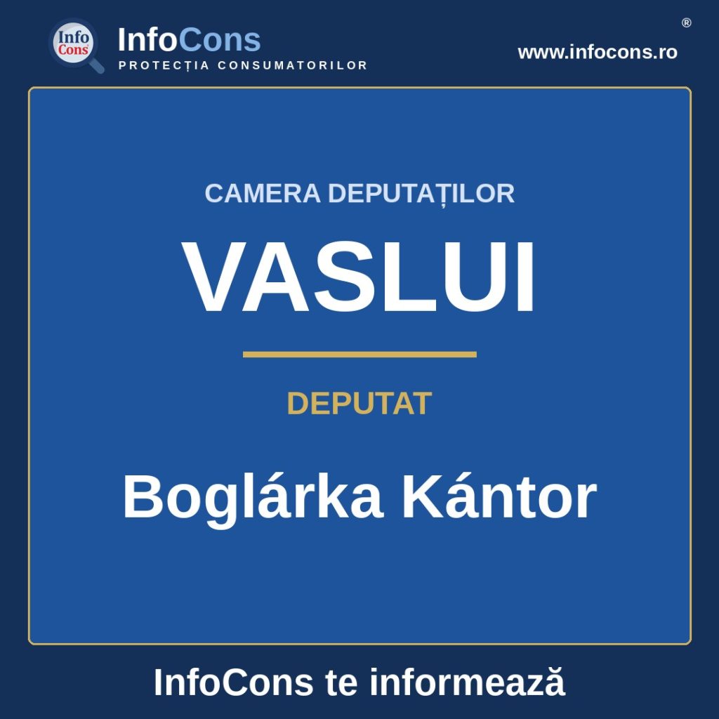 Camera Deputaților și deputata Boglárka Kántor – InfoCons te informează