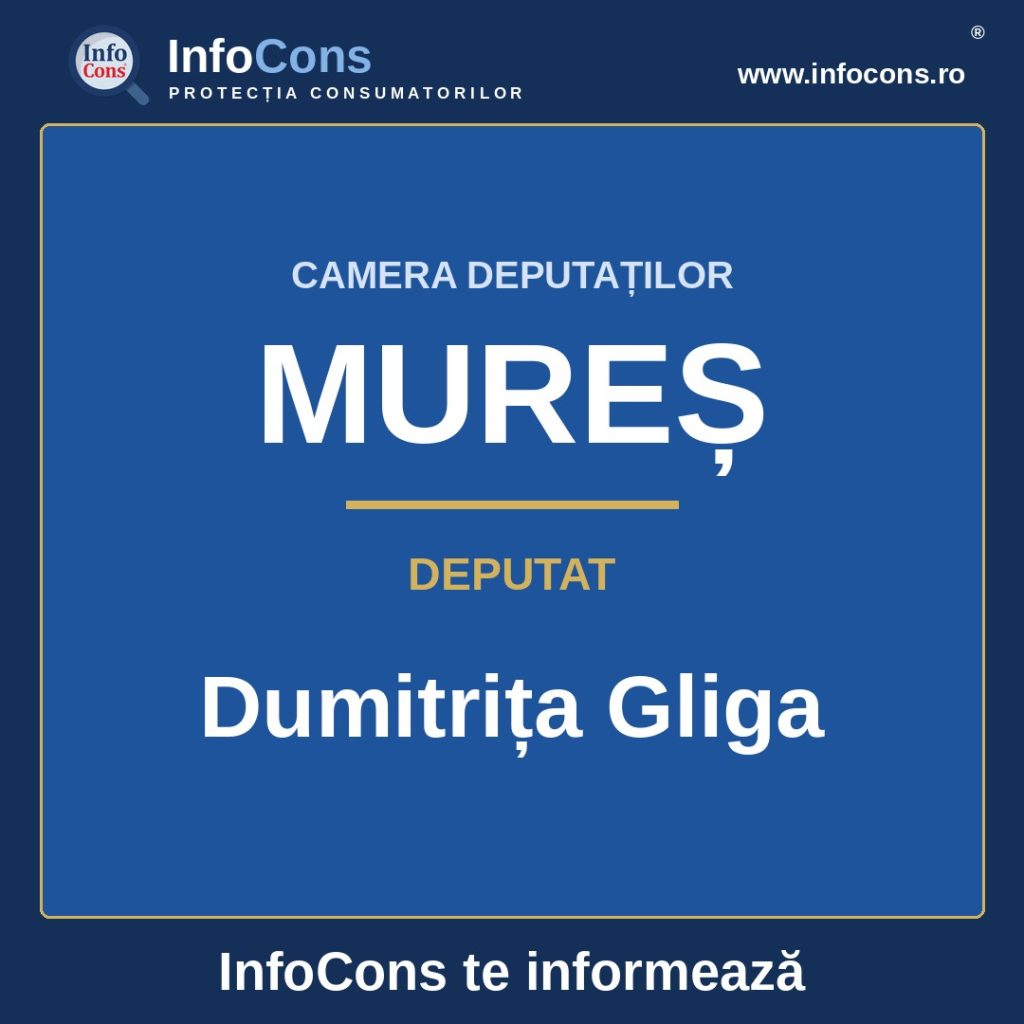 Camera Deputaților și deputata Dumitrița Gliga – InfoCons te informează
