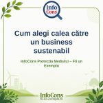 Cum alegi calea către un business sustenabil – InfoCons Protecția Mediului – Fii un Exemplu – Adriana Calcan