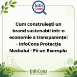 Cum construiești un brand sustenabil într-o economie a transparenței - InfoCons Protecția Mediului - Fii un Exemplu - Adriana Calcan
