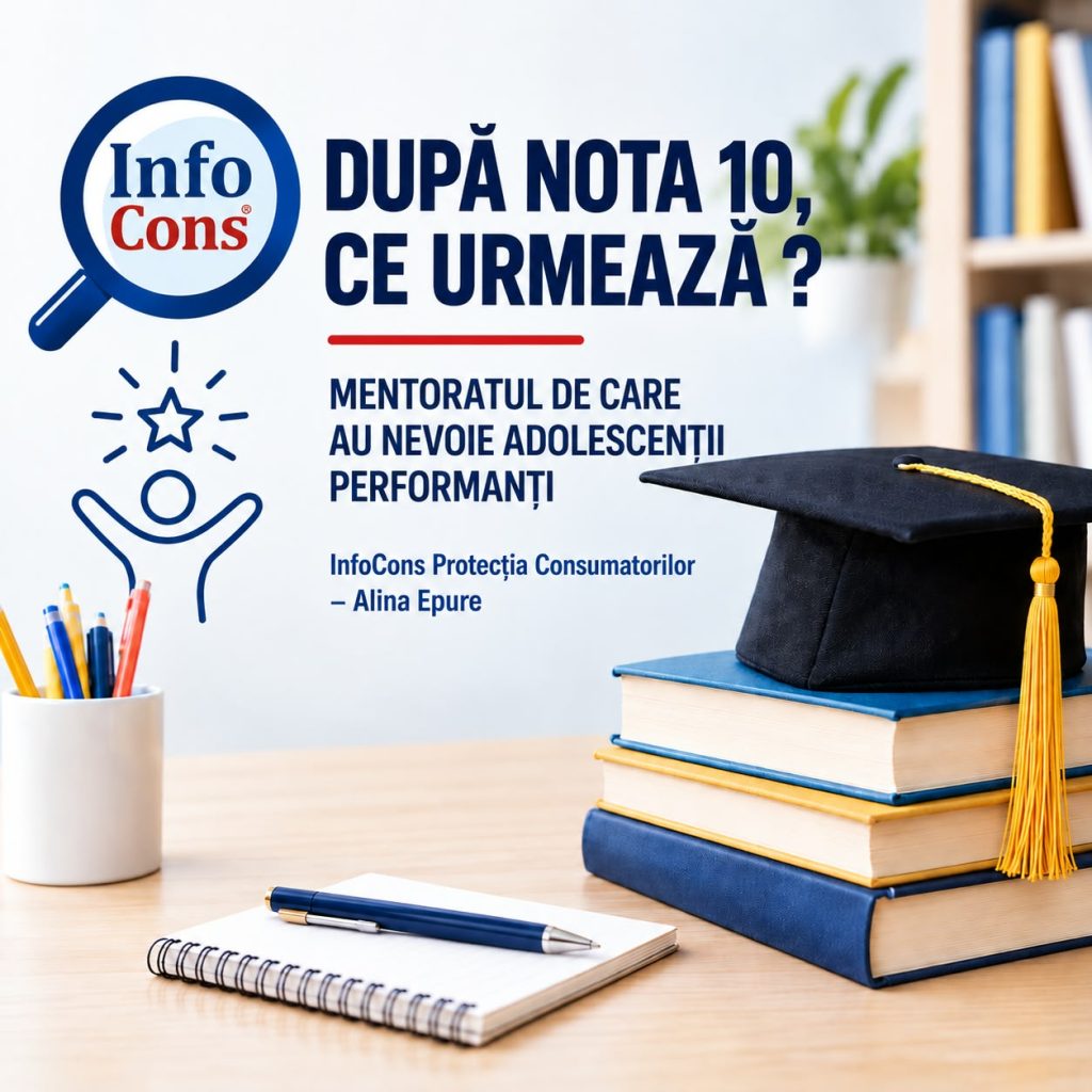 DUPĂ NOTA 10, CE URMEAZĂ - MENTORATUL DE CARE AU NEVOIE ADOLESCENȚII PERFORMANȚI &ndash; InfoCons Protecția Consumatorilor &ndash; Alina Epure