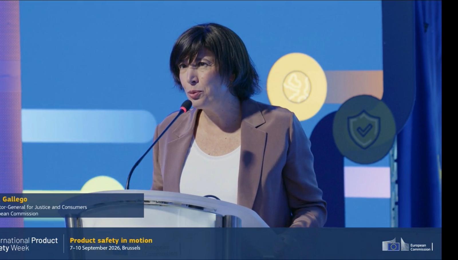 Discursul doamnei Ana Gallego Torres, Director-General al DG Justice and Consumers, în cadrul International Product Safety Week 2026 – InfoCons vă informează