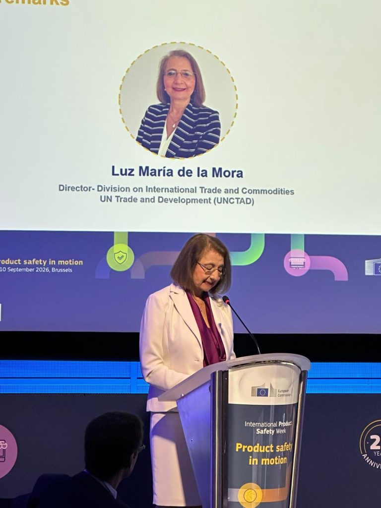 Discursul doamnei Luz Mar&iacute;a de la Mora , reprezentanta UN Trade and Development , la International Product Safety Week 2026 &ndash; InfoCons vă informează