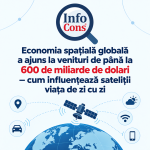 Economia spațială globală a ajuns la venituri de până la 600 de miliarde de dolari – cum influențează sateliții viața de zi cu zi