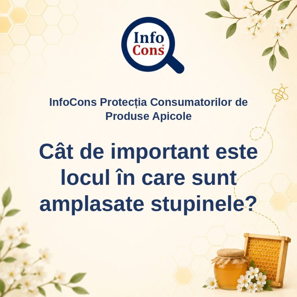 InfoCons Protecția Consumatorilor de Produse Apicole - Cât de important este locul în care sunt amplasate stupinele – Cosmin Herța