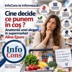 InfoCons te informează : Cine decide ce punem în coș ? - Anatomia unei alegeri în supermarket – Alina Epure
