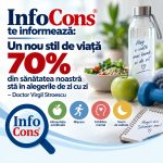 InfoCons te informează : Un nou stil de viață - 70% din sănătatea noastră stă în alegerile de zi cu zi – Doctor Virgil Stroescu