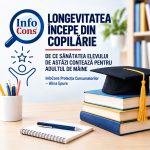 LONGEVITATEA ÎNCEPE DIN COPILĂRIE - DE CE SĂNĂTATEA ELEVULUI DE ASTĂZI CONTEAZĂ PENTRU ADULTUL DE MÂINE – InfoCons Protecția Consumatorilor – Alina Epure