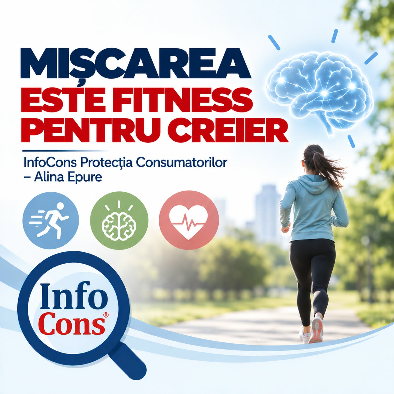 MIȘCAREA ESTE FITNESS PENTRU CREIER - InfoCons Protecția Consumatorilor – Alina Epure