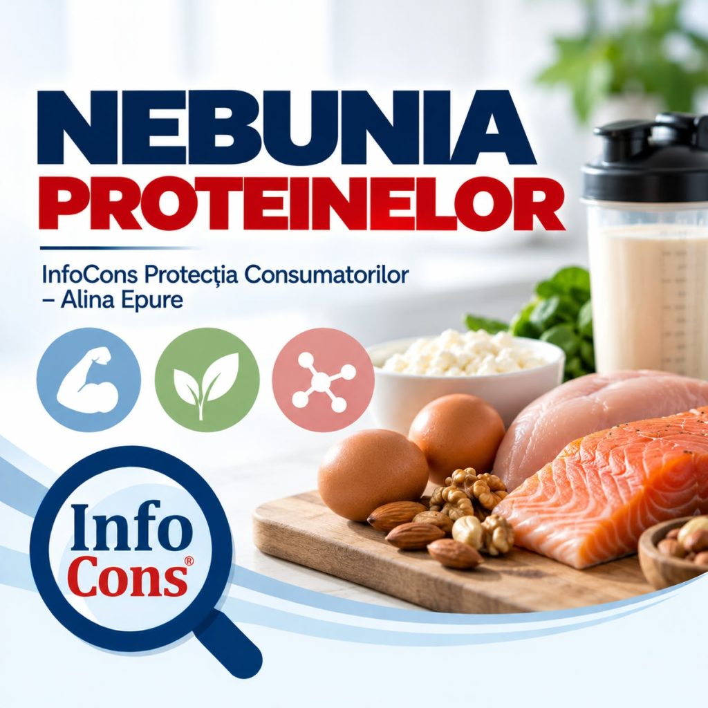 NEBUNIA PROTEINELOR - AVEM NEVOIE DE AT&Acirc;TEA PROTEINE SAU DOAR NI SE V&Acirc;ND MAI MULTE ? &ndash; InfoCons Protecția Consumatorilor &ndash; Alina Epure