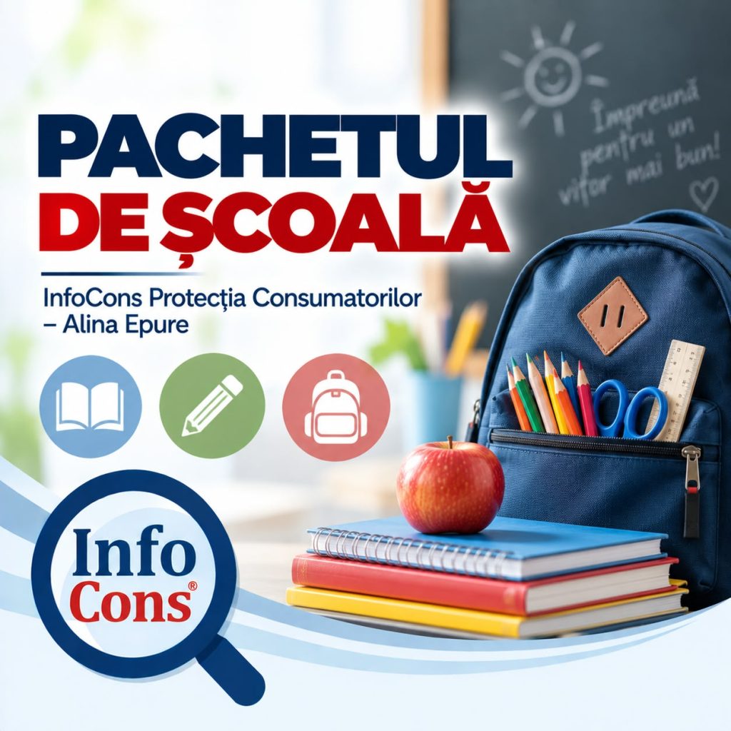 PACHETUL DE ȘCOALĂ - SĂNĂTOS PE AMBALAJ, DAR CE SE ASCUNDE PE ETICHETĂ ? - InfoCons Protecția Consumatorilor – Alina Epure