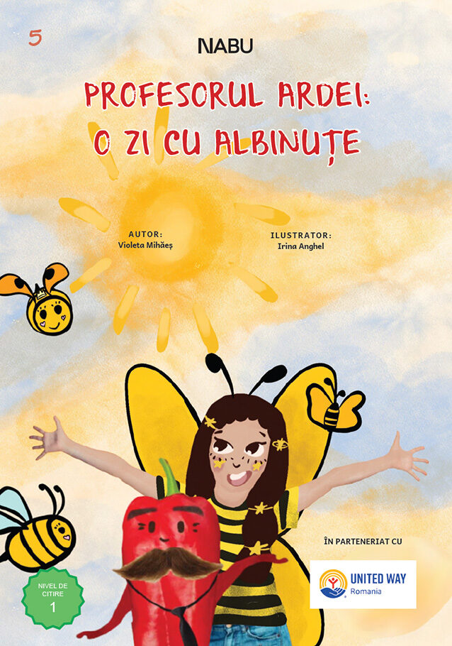 Profesorul Ardei : O zi cu albinuțe - InfoCons Junior - Nutricool - Protecția Consumatorilor de Educație Alimentară