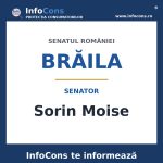 Senatul României și senatorul Sorin Moise – InfoCons te informează