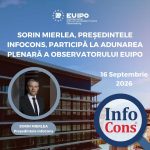 Sorin Mierlea , Președintele InfoCons Protecția Consumatorilor , participă la Ședința Plenară a Observatorului Oficiului European pentru Proprietate Intelectuală – EUIPO