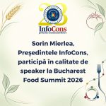 Sorin Mierlea, Președintele InfoCons, participă în calitate de speaker la Bucharest Food Summit 2026