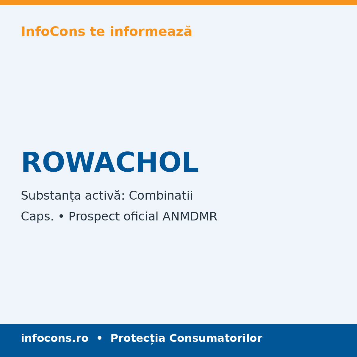 ROWACHOL - Prospect Medical - InfoCons