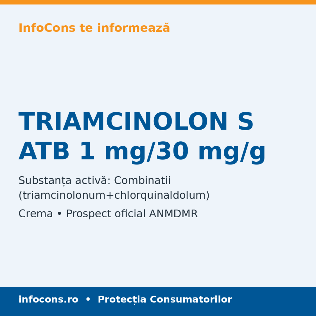 TRIAMCINOLON S ATB 1 mg/30 mg/g - Prospect Medical - InfoCons
