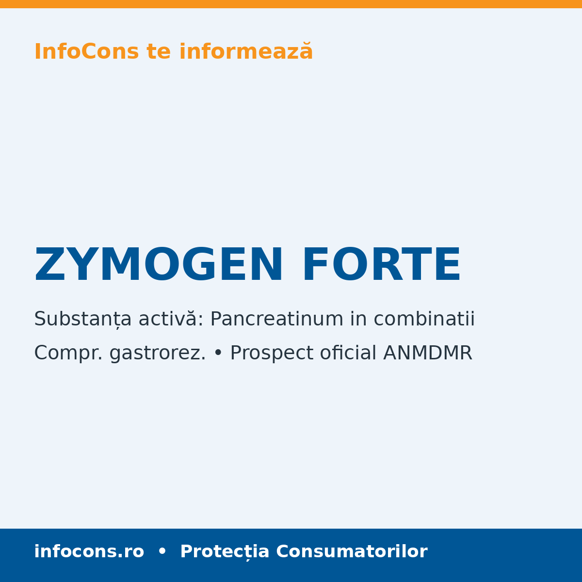 ZYMOGEN FORTE - Prospect Medical - InfoCons