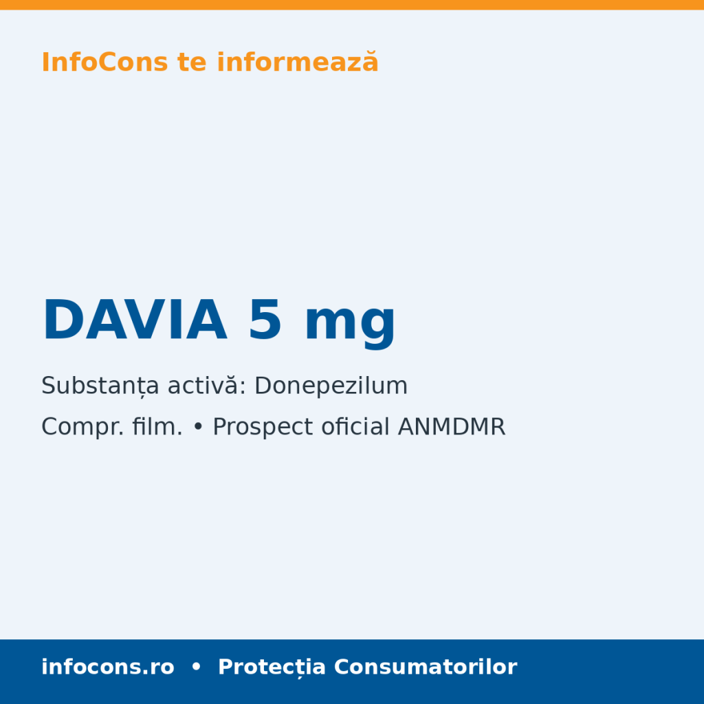 DAVIA 5 mg - Prospect Medical - InfoCons