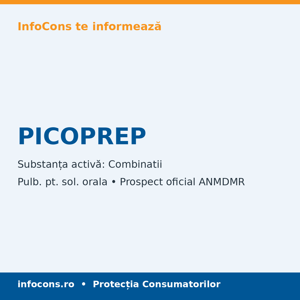 PICOPREP - Prospect Medical - InfoCons
