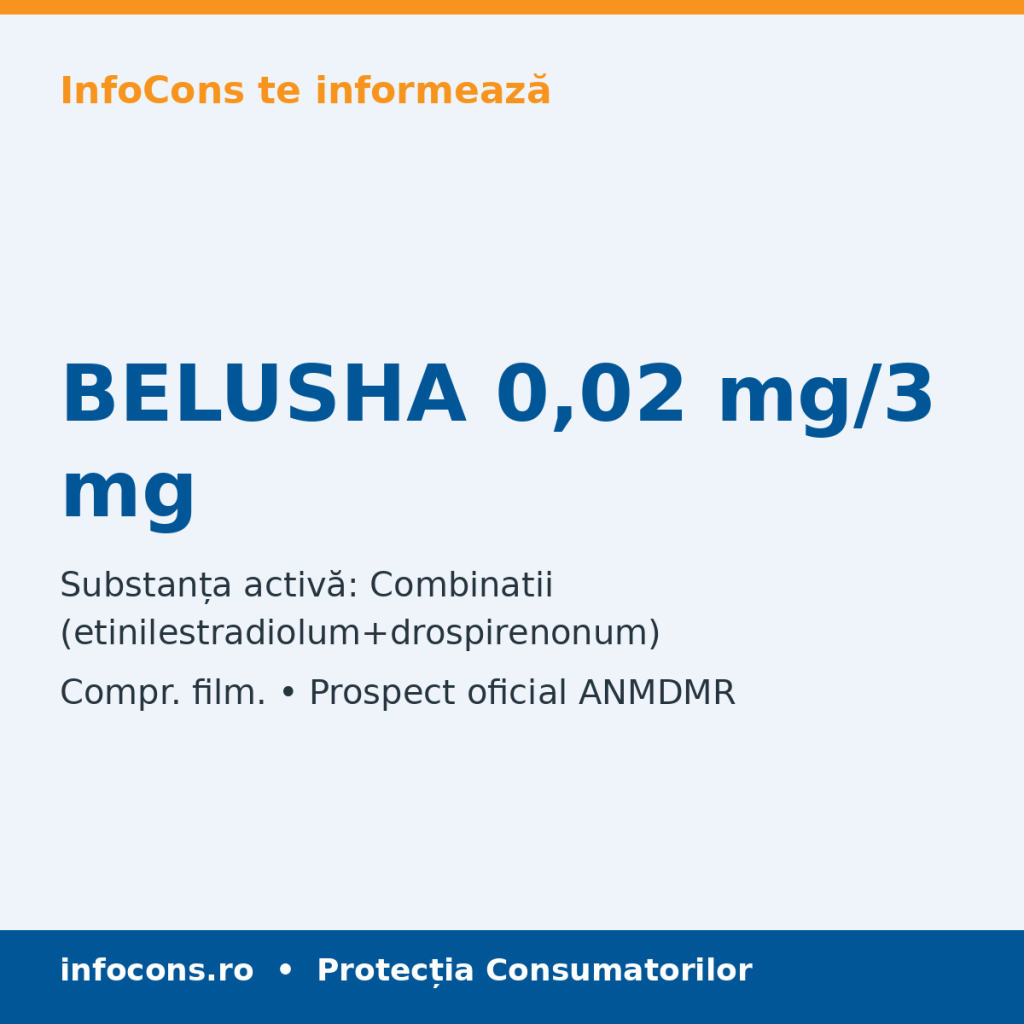 BELUSHA 0,02 mg/3 mg - Prospect Medical - InfoCons