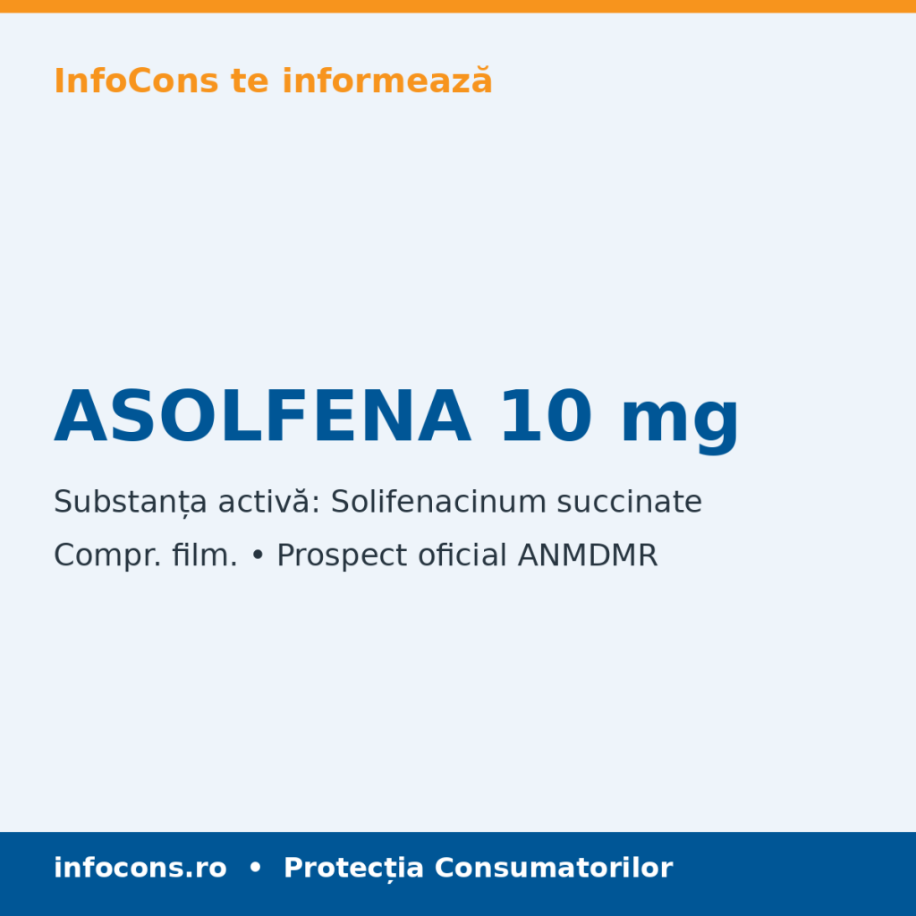 ASOLFENA 10 mg - Prospect Medical - InfoCons