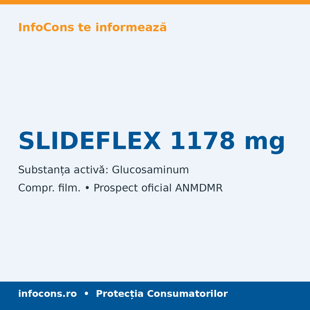 SLIDEFLEX 1178 mg - Prospect Medical - InfoCons