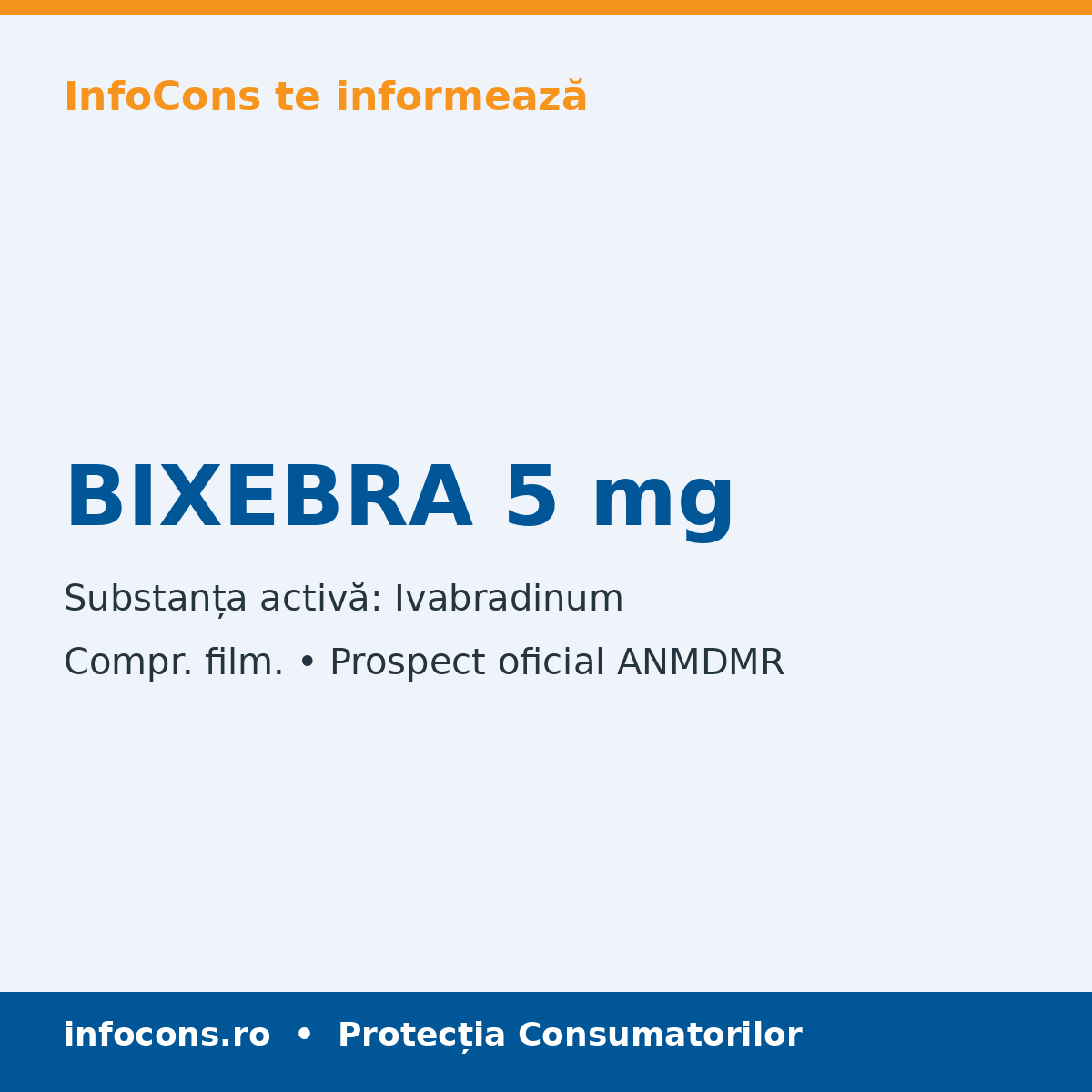 BIXEBRA 5 mg - Prospect Medical - InfoCons
