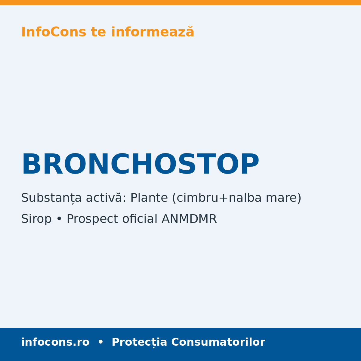 BRONCHOSTOP - Prospect Medical - InfoCons