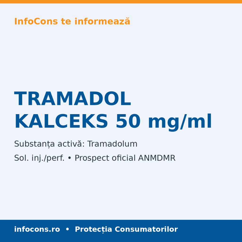 TRAMADOL KALCEKS 50 mg/ml - Prospect Medical - InfoCons