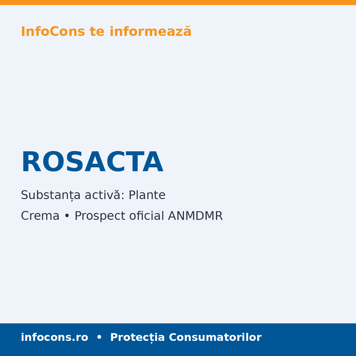 ROSACTA - Prospect Medical - InfoCons