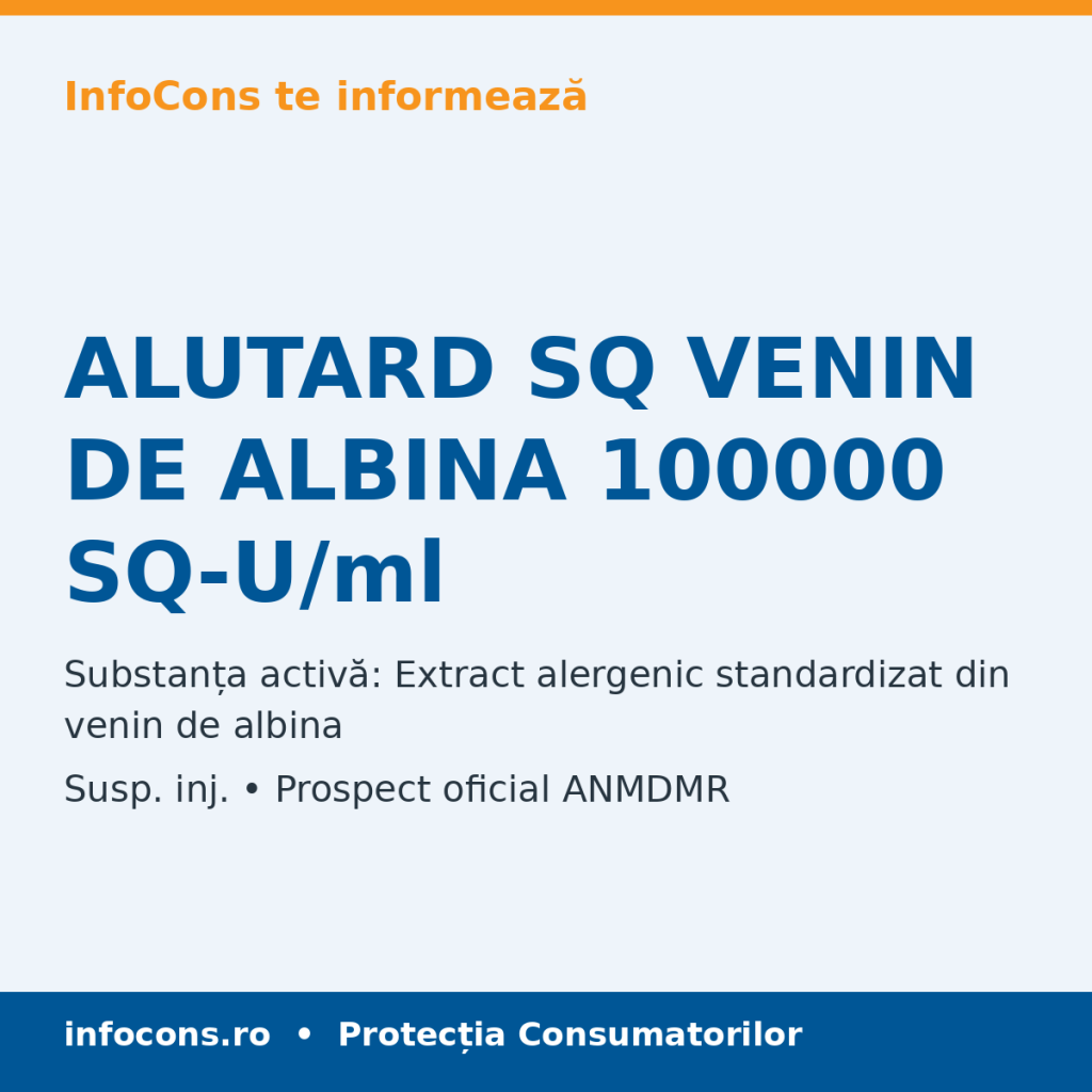 ALUTARD SQ VENIN DE ALBINA 100000 SQ-U/ml - Prospect Medical - InfoCons