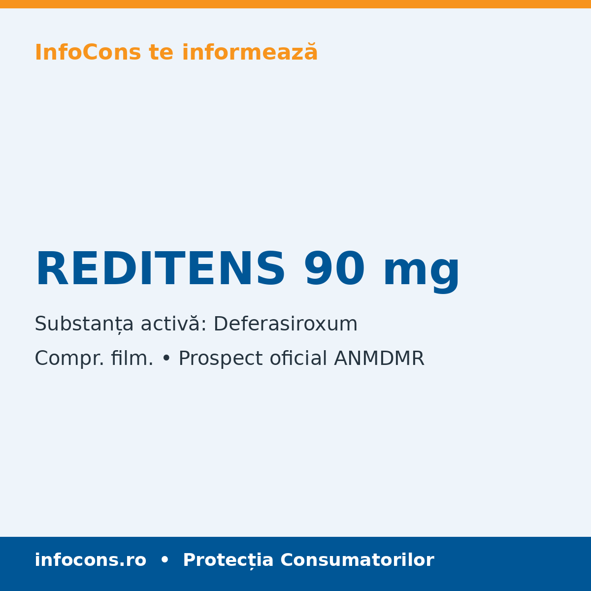 REDITENS 90 mg - Prospect Medical - InfoCons
