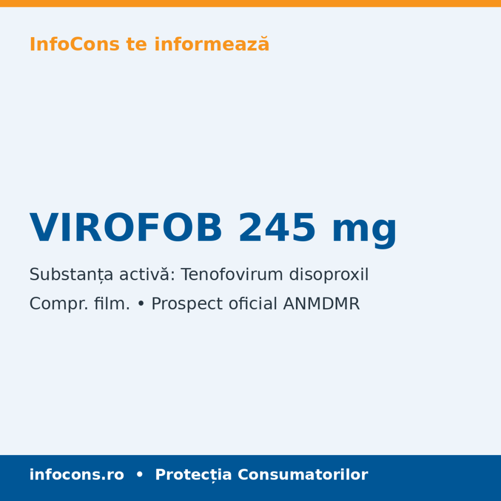VIROFOB 245 mg - Prospect Medical - InfoCons