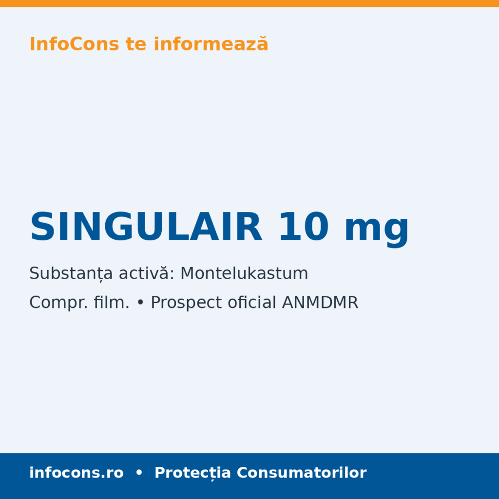 SINGULAIR 10 mg - Prospect Medical - InfoCons