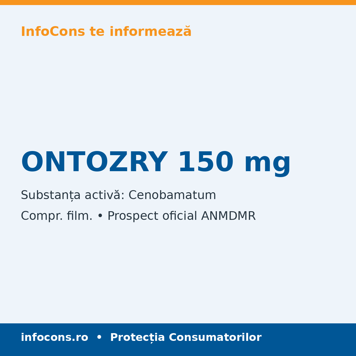 ONTOZRY 150 mg - Prospect Medical - InfoCons