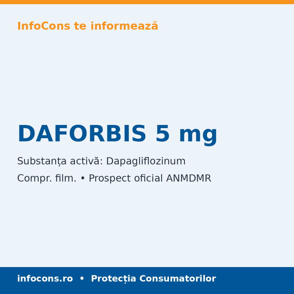 DAFORBIS 5 mg - Prospect Medical - InfoCons