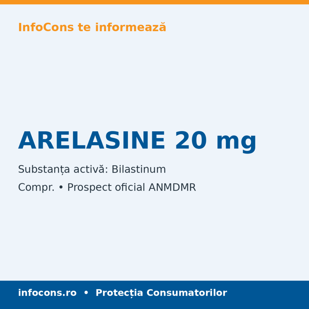 ARELASINE 20 mg - Prospect Medical - InfoCons